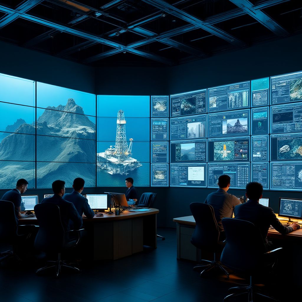 Centro control operaciones PetroInvest Argentina tecnología monitoreo